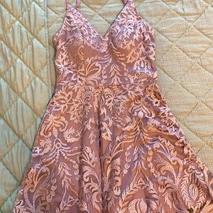 Speechless Lilac Mini Dress Size 3